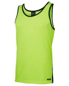 Clothing Footwear: JB Hi Vis Singlet Yellow