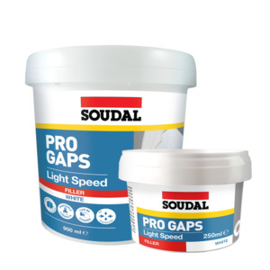 Fillers Gaps: Soudal Light Speed Filler White