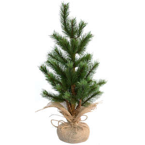 NZ Slim Line Spruce Christmas Tree - Green - 46cm