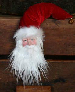 Christmas Santas: Santa's Head - Traditional Decoration IMPORTER'S CLEARANCE SPECIAL