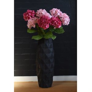 Artificial Flowers Ghijkl: Hydrangea Flower Spray - Artificial - Cerise Pink - Box Lot Deal (6)