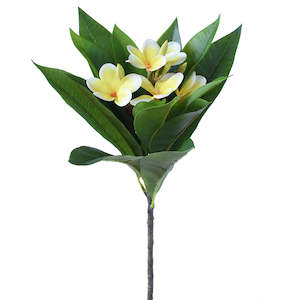 Flowers: Frangipani faux flower - large size
