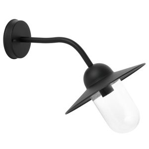 Deksel Matt Black Exterior Wall Light