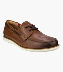 Dress: Florsheim Atlantic 2 Eye Boat - Cognac