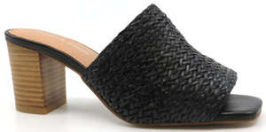 Ladies Slides: Django & Juliette Paiton - Black