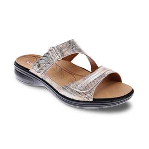 Ladies Slides: Revere Rio - Metallic Interest