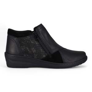 Ladies Wedges: Cabello CP462-18 - Black combo