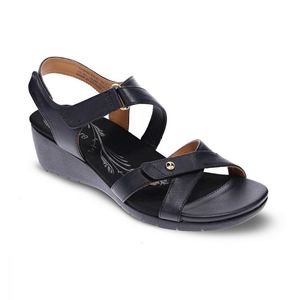 Ladies Wedges: Revere Casablanca - Black French