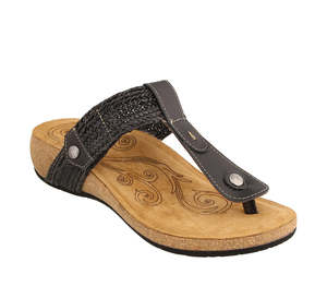 Jandals: Taos Pam - Black
