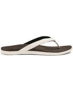 Olukai Ho'opio Womens - White/Black
