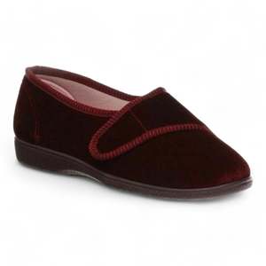 Ladies Slippers: Grosby Lilian - Wine