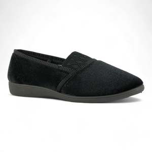 Ladies Slippers: Grosby Candy - Black