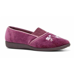 Ladies Slippers: Grosby Sasha - Heather