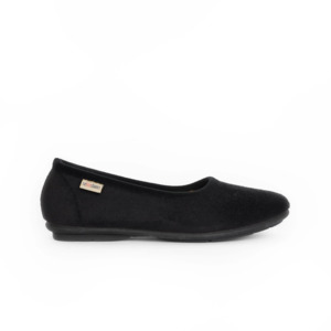 Ladies Slippers: We Love Slippers Ballet - Black