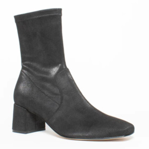 Heels: Bresley Andi - Black Reptile