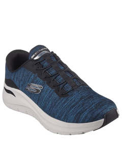 Skechers: Skechers Mens Arch Fit 2.0 - Upper Hand - Teal/Black