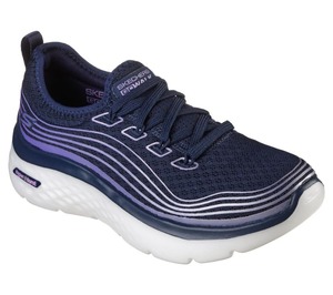 Skechers: Skechers Ladies Go Walk Hyper Burst - Valar - Navy/Lavender