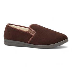 Mens Slippers: Grosby Percy Mens - Chocolate