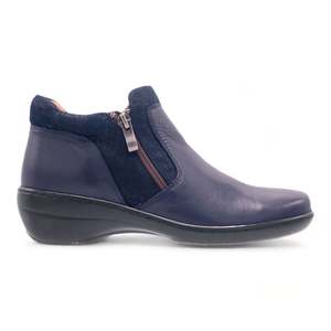 Womens Boots: Cassini Madonna - Navy Mix