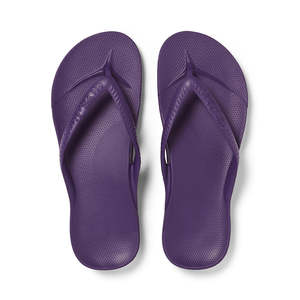 Archies Arch Support Jandals - Acai Purple