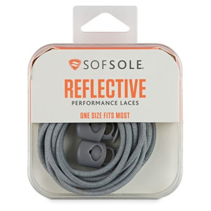 Sof Sole Bungee Laces - Light Grey
