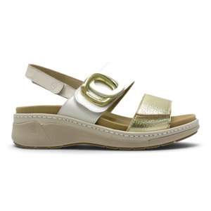 Sandals: Suave Elate - White Multi