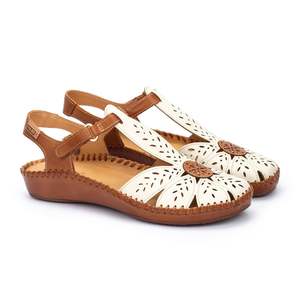 Sandals: Pikolinos P.Vallarta 655-084C1 - Nata/White