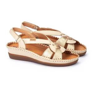 Sandals: Pikolinos Cadaques W8K-1839C1 - Marfil