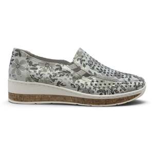 Sandals: Cassini Monkey - Silver Bloom