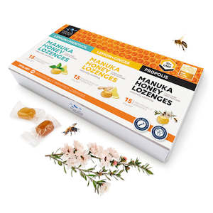 Energy,Immune System Support,Optimum,Bee Series,New Zealand Honey: Manuka Honey Lozenges Combination Box