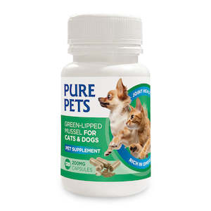 Pet Health: Pure Pets - Green Lipped Mussel