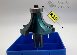 15mm (R15) 1/2" Router Roundover Bit