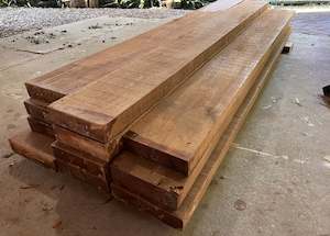 Burmese Teak - FEQ / Grade A - Rough Sawn Beams 210 x 55mm - Price per m
