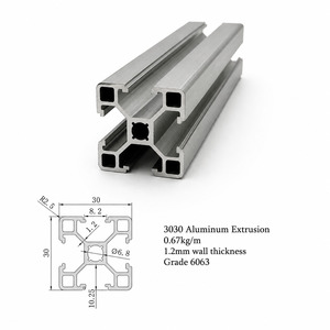 Aluminum Extrusions: 3030 Aluminum Extrusion - T Slot