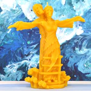 Jack & Rose Skeletons Beeswax Candle