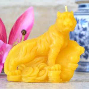 Animal Pure Beeswax Candles: 2022 Year of the Tiger Beeswax Candle
