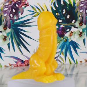 Saucy R 18 Candles: Velocipenis beeswax candle