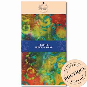 Boutique Collection: Batik Fantastique - Platter Beeswax Wrap