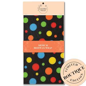 Medium Beeswax Wraps: Dotty - medium beeswax wrap