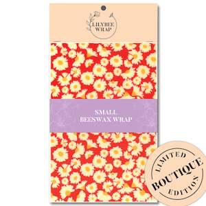 Daisies for Nonna - small beeswax wrap