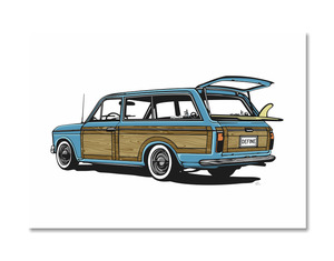 Products: Beach Cruiser Art Print