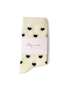 Kathryn Wilson Heart Socks