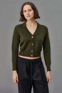 Standard Issue Merino V Neck Cardigan