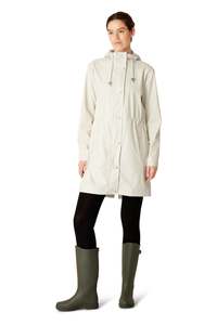 Iisle Jacobson: Ilse Jacobsen RAIN 230FR Long Parka Rain Jacket