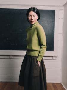 Standard Issue Okewa Crop Funnel Neck Jumper