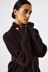 Garcia Polo Jumper Night Brown