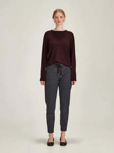 Sills Blue Check Jogger