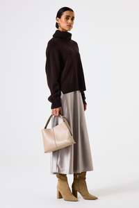 Garcia: Garcia Feather Grey Skirt