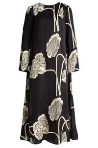 Curate Charge It To My Room Dress Black Print