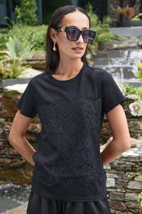 Tops: Cooper Just to Save Lace T-Shirt
